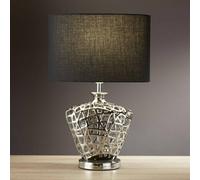 Searchlight Lámpara de mesa Network con pantalla negra True