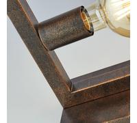 Searchlight Lámpara de mesa Rustic en marrón rojizo