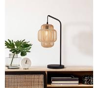 Searchlight Lámpara de mesa X Java, bambú