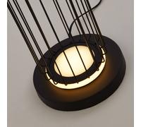 Searchlight Lámpara de pie LED Cage en diseño de jaula True