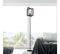 Searchlight Lámpara de pie Squares, negro