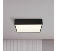 Searchlight Lámpara de techo LED para baño Zeus, negra, longitud 30 cm, metal EC:EPREL:930159