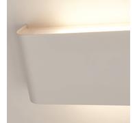 Searchlight Match Box Aplique de pared LED, blanco, metal, arriba/abajo, 18 cm