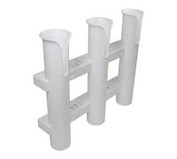 SeaSense Soporte para caña de pescar de 3 estantes para tu barco, pontón, garaje - Almacenamiento conveniente para cañas de pescar, alicates, cuchillos de filete y otros equipos - Accesorios de