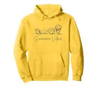 Seashell Beach Summer Vibes Ocean Cruise Sun Sand Vacaciones Sudadera con Capucha