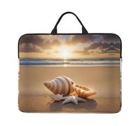Seashell Landscape On The Beach - Funda de transporte para laptop, funda para laptop, bolsa de computadora, funda de viaje para computadora de 14 pulgadas