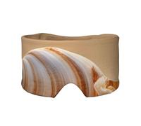 Seashell Landscape On The Beach Print - Orejeras para dormir para hombres y mujeres, máscara para viajes, yoga, meditación y sueño nocturno