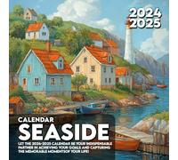Seaside Cαʅҽɳԃαɾ 2024-2025: 16 Months of The Animal from Sep 2024 to Dec 2025,Square 8.5 x 8.5 Inches Gift For Organizing & Planning
