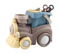 Seaside Excavation Locomotora Bucket Combo | PP Polymer Lightweight 350g 4to6 Age Children Measurement | Garden Pool Travel Resort Backyard Park Scooping Digging | Summer Aquatic Beach Family Bonding