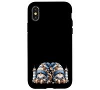 Seaside Lighthouse Keeper GNOME Couple For Family Vacation Carcasa para iPhone X/XS