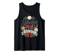 Seaside Noel Society Coastal Christmas Camiseta sin Mangas
