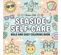 Seaside Self-Care: Relaxing Beach-Themed Coloring Pages with Inspirational Quotes
