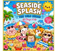 Seaside Splash: The Wild Bunch: A Cute & Cozy Coloring Book for Kids, Toddlers, and Adults Featuring Adorable Beach Adventures and Stress-Relief Fun