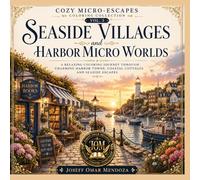 Seaside Villages and Harbor Micro Worlds: Bold and Easy Coloring Book for Adults Featuring Seaside Villages, Harbor Cafés, Lighthouse Towns, Coastal ... & Easy Relaxation Coloring Books for Adults)