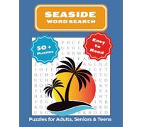 Seaside Word Search: Easy to Read Print | 7.5x9.25 inches, 110 pages, 50+ Puzzles | Gift for Vacations, Holidays and Free Time