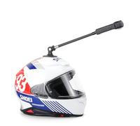 SEASKY A2-T20 CF - Soporte de casco de fibra de carbono para Insta360, X5, X4, X3, X2, compatible con GoPro Max 360 panorámica, deportes, cámara de acción, esquí, monopatín, bicicleta, montar en