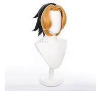 Season 2 Anime Kimetsu No Yaiba Makio Cosplay Wig Short Ponytail Heat Resistant Synthetic Hair Makio Cosplay Wig