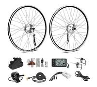 SEASON 36V 350W 26'' E-Bike Conversion Kit, Rear Wheel Electric Bicycle Motor Kit with Cycling Hub Motor Freewheel
