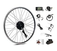 SEASON E-Bike Conversion Kit 36V 250W 26" Front Wheel Hub Motor with LCD Display in Black for Electric Bicycle