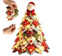 Seasonal Quilting Art Christmas Tree Handmade Table Display Ornament
