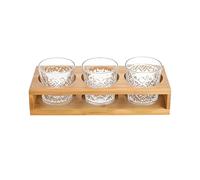 Seasoning Rack Organizer - Rustic Wooden Display, Kitchen Storage Shelf