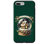 Season's Greetings - Globo de Nieve Acogedor de Invierno Carcasa para iPhone 7 Plus/8 Plus