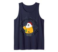 Season's Greetings Panda Navidad Cheer Holiday Camiseta sin Mangas