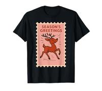 Season's Greetings - Sello de Reno Divertido Camiseta