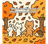 “Seasons Together: A Year of Animal Harmony to Color”