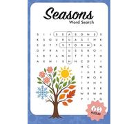 Seasons Word Search: 60 Puzzles Celebrating Spring, Summer, Fall, and Winter Themes