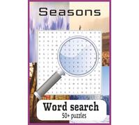 Seasons Word Search Puzzle Book: 6x9 inches, 110 pages | 50+ puzzles ... Gift for Vacations, Holidays and Free Times