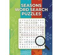 SEASONS WORD SEARCH PUZZLES: Fun & Relaxing Puzzles for Every Season