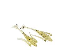 Seaspin Shrimp-U 2″ - Señuelo Blando de Camarón para Spinning y Rock Fishing, Soft Shrimp Bait 50 mm - Texas Rig Drop Shot - para Lubina (SH-31)