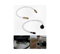 Seastar Hydraulic Steering Bleed and Filler Kit with Bridge Tube, Hose, Black & Gold, 2-Piece Set for Marine Boats