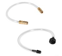 Seastar - Juego de 2 accesorios de purga para sistema hidráulico con accesorios de conexión rápida para barcos Sterndrive fuera de borda