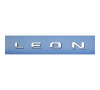 Seat 1P0853687739 Leon - Emblema para portón trasero, color cromo