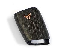 Seat 575087013D Cupra - Carcasa para Llave de Encendido (Cobre, Carbono, para Llaves de 3 Llaves)