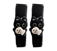 Seat Belt Cover Pad Cute | 2 Pieces Universal Cat Plush Cushion | Plush Sea