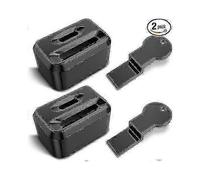 Seat Belt Lock Cover - 2 Pieces To Prevent Children Or Special People From Unlocking The Seat Belt (universal Type)(FPK11)