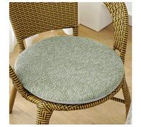 Seat Cushion Chair Pad Set of1, Round Non-Slip Comfortable Soft Chair Mat Office Bedroom Living Room Kitchen Memory Foam Chair Cushions (Color : #2, Size : Diamètre 35x4cm (13.8x1.6in))