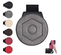 Seat Cushion, Nova Nest 360 Rotating Seat Cushions For Car, Ergonomic Office 360 Rotating Seats Chair Cushion For Long Sitting, Non-Slip, Machine Washable (Grey-C)