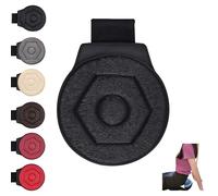 Seat Cushion, Nova Nest 360 Rotating Seat Cushions For Car, Ergonomic Office 360 Rotating Seats Chair Cushion For Long Sitting, Non-Slip, Machine Washable (Black-C)