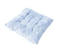 Seat Cushion Pad - Square Chair Cushion with Ties, 40x40cm Thick Plush Chair Pad Non Slip | Soft Stool Cushions for Home Office Car Library Cafe School Classroom Festival Seating