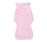 Seat Pad, Cotton Stroller Cushion, Stroller Seat Liner, (Blue/pink/gray) 15.75x31.5 Inches, Oxford Cloth Baby Filament for Pushchair Car Seating Push Chair