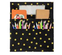 Seat Pockets for Classroom Chairs, Chair Back Pocket to Classroom, 18.9x16.14 Inches Storage Supplies Pouch, Organization Holder at School Seating, Library, Kindergarten, Teachers, Students, Offices