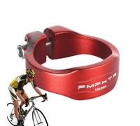 Seat Post Clamp | 31.8 mm/1.25 pulgadas Bicycle Seats Posts Clamps|Road Bicycles Saddlepole | Quick Release Saddle Pillar Tube Vise for Roadway, Casual Bike & Mountain Pushbikes