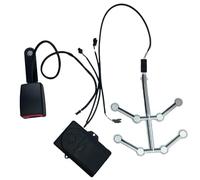 Seat Sensor Module, Belt Warning System, Occupancy Detector, Fast Response Signal Smart Reminder Alert for Passenger Seat Massage Chair Taxi Vehicle Truck Use, 1 Piece