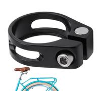 Seat Tube Clips For Bikes - Aluminium Alloy Seatpost Tube Clip | High Hardness Bicycle Seat Clamp, Lightweight Hollow Bolt Locking Ring, 28.6MM 31.8MM 34.9MM Cycling Accessory For Mountain Bike, Road