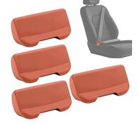Seatbelt Buckle Guard Cover, Silicona Friction , Interior Safety Shield With Scratch Protection, Compact Pack Utility With Easy Fit, Automotive Accessory, Longtail Driving Aid For SUV Use