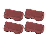 Seatbelt Buckle Protector - 4 Pieces Silicone Protector, Vehicles Interior Seatbelt Buckle Cover with Anti-Scratch Shield, Safety Clip Guard with, Noise Reduction, for Vehicles Long Road Trips
